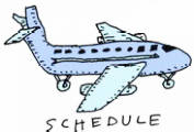 Sam's schedule on Myspace